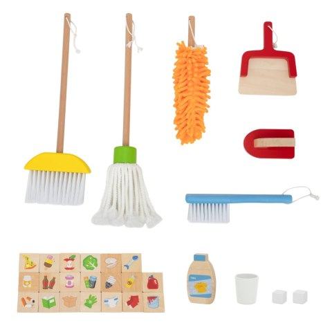 VIGA Centrum Domowe 3w1 z Akcesoriami - Nauka i Zabawa dla Dzieci