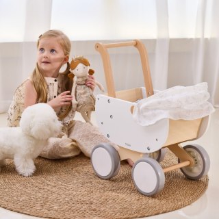 Drewniany Wózek dla Lalek z Gondolą Prezent dla dziewczynki VIGA