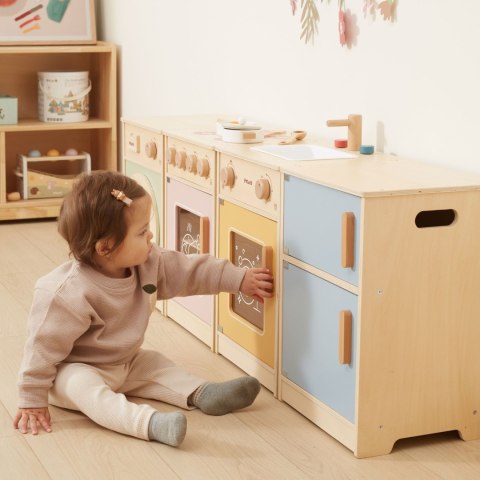 VIGA PolarB Drewniany Zestaw Kuchenny XL Pralka Kuchenka Zmywarka