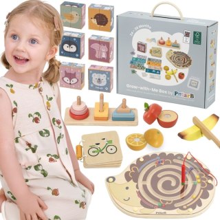 VIGA Zestaw Zabawek Edukacyjnych Pudełko Box od 24 miesiąca do 36 miesiąca