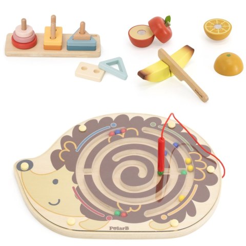 VIGA Zestaw Zabawek Edukacyjnych Pudełko Box od 24 miesiąca do 36 miesiąca