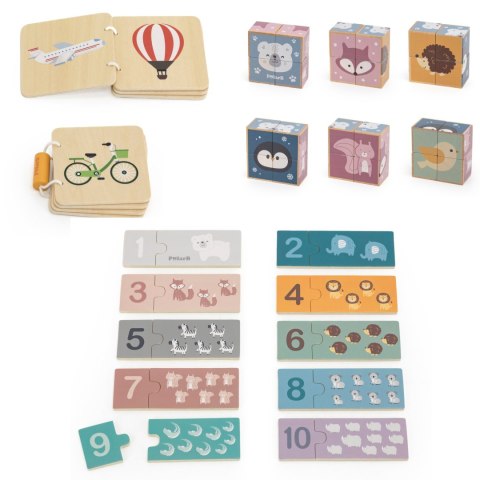 VIGA Zestaw Zabawek Edukacyjnych Pudełko Box od 24 miesiąca do 36 miesiąca