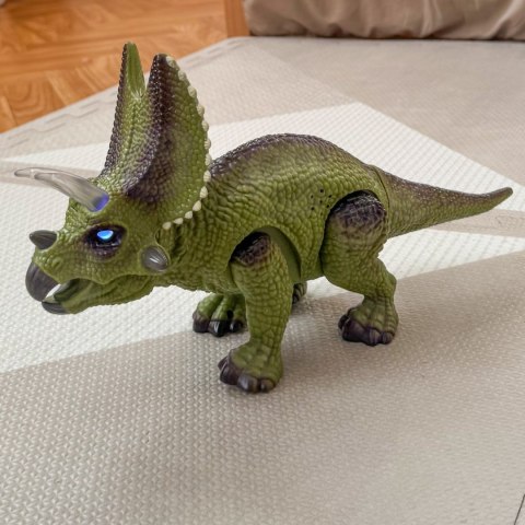 WOOPIE Dinozaur Zdalnie Sterowany RC Robot Triceratops