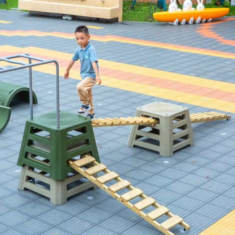 Drewniana Rampa Kładka dla dzieci na Plac Zabaw CLASSIC WORLD EDU