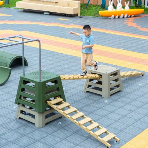 Drewniana Rampa Kładka dla dzieci na Plac Zabaw CLASSIC WORLD EDU