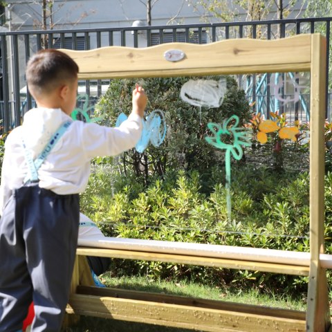 Edukacyjna Dwustronna Tablica Sztaluga do Malowania dla dzieci Z Pompą Wody CLASSIC WORLD EDU
