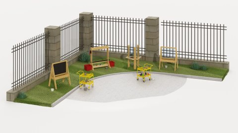 Edukacyjna Dwustronna Tablica Sztaluga do Malowania dla dzieci Z Pompą Wody CLASSIC WORLD EDU