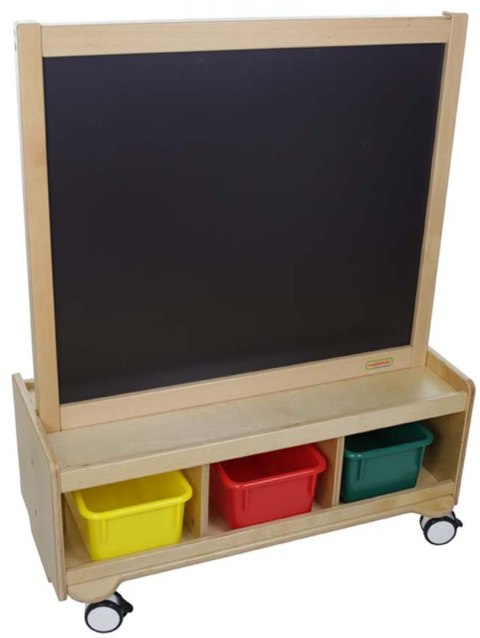 Edukacyjna Dwustronna Tablica Kredowa i Magnetyczna Do Pisania dla dzieci MASTERKIDZ