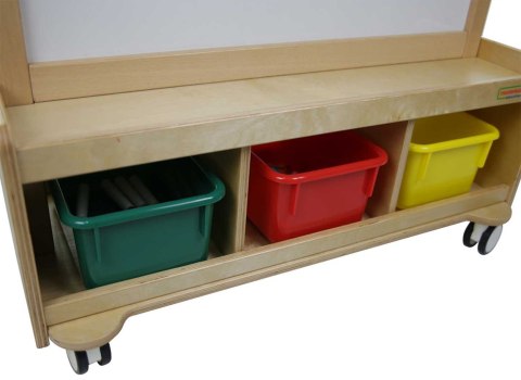 Edukacyjna Dwustronna Tablica Kredowa i Magnetyczna Do Pisania dla dzieci MASTERKIDZ