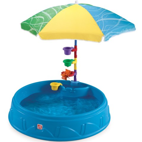 Basen z Parasolem 2w1 Piaskownica Dla Dzieci STEP2 B