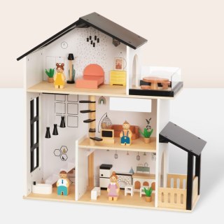 Drewniana Rezydencja z Akcesoriami Domek dla lalek TOOKY TOY
