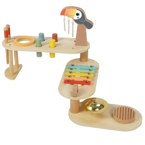 TOOKY TOY Edukacyjny Stolik Muzyczny 8 el. Tukan