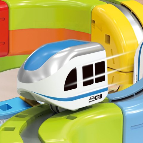 Klocki Magnetyczne dla dzieci Tor Lewitujący do Składania 68 el.