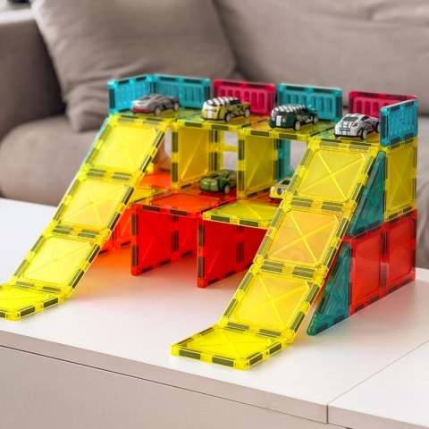 WOOPIE Magnetyczne Klocki Konstrukcyjne 7,5 cm Parking 112 el