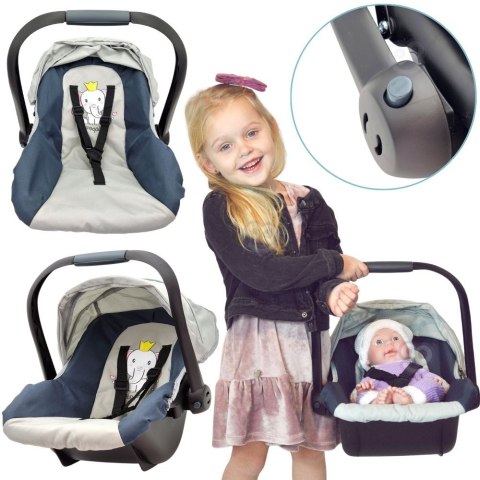 WOOPIE ROYAL Nosidełko dla Lalki 33-48 cm