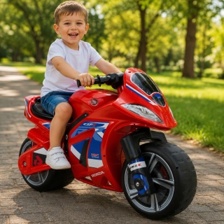 Jeździk Motor Biegowy dla dzieci Honda CBR Fireblade Pchacz INJUSA