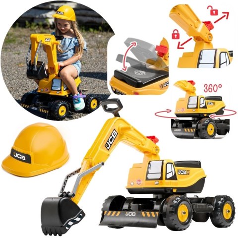 Koparka dla dzieci JCB DIGGER Obrotowa Żółta Ruchoma Łyżka Od 3 Lat. FALK