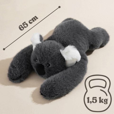 Pluszak Obciążeniowy Koala Antystresowy Sensoryczny Ciężkomiś Przytulanka 65cm 1500g