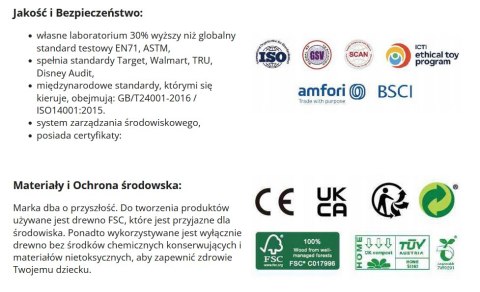 Toaletka Drewniana dla Dziewczynki z Lustrem + 11 akc
