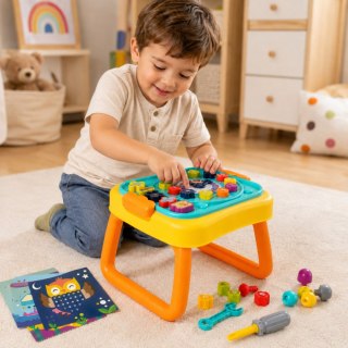 WOOPIE Interaktywny Stolik Edukacyjny Warsztat i Tablica 3w1