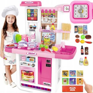 WOOPIE Kuchnia MY LITTLE CHEF Panel Dotykowy z Dźwiękiem Obieg Wody Różowa