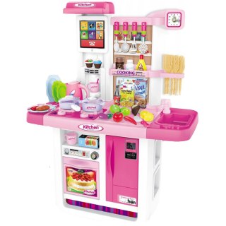 WOOPIE Kuchnia MY LITTLE CHEF Panel Dotykowy z Dźwiękiem Obieg Wody Różowa