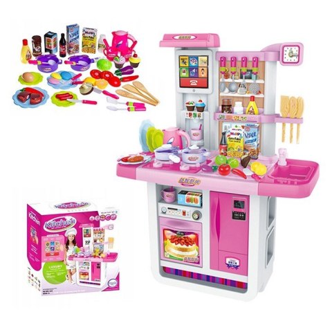 WOOPIE Kuchnia MY LITTLE CHEF Panel Dotykowy z Dźwiękiem Obieg Wody Różowa