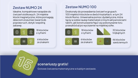 Edukacyjne Matematyczne Klocki Magnetyczne Jolly Heap Numo24 CERTYFIKOWANA POMOC DYDAKTYCZNA