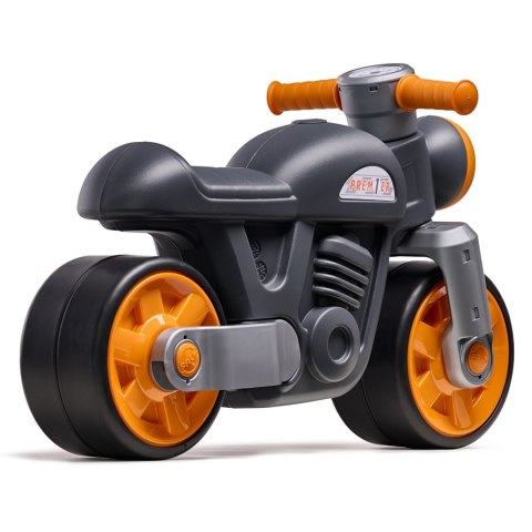 Jeździk Biegowy dla dzieci Ciche Koła Motor Prem1er Retro Czarny 12m+ FALK