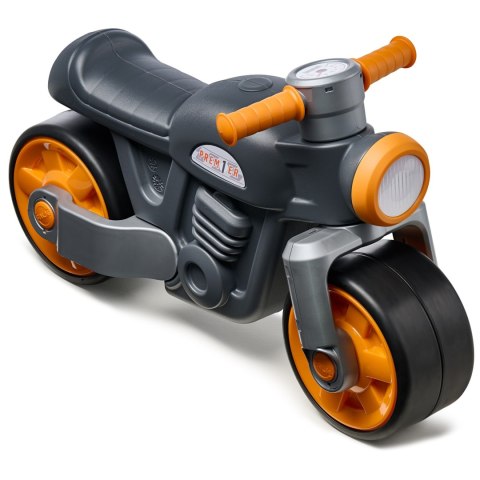 Jeździk Biegowy dla dzieci Ciche Koła Motor Prem1er Retro Czarny 12m+ FALK