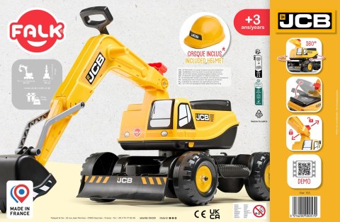 Koparka dla dzieci JCB DIGGER Obrotowa Żółta Ruchoma Łyżka Od 3 Lat. FALK