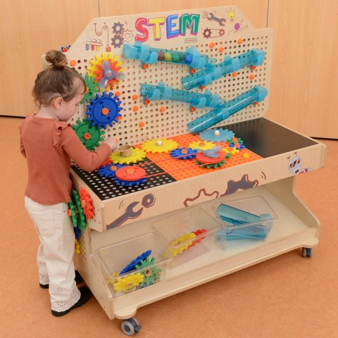 Mobilna Edukacyjna Stacja Aktywności STEM dla dzieci + Akcesoria MASTERKIDZ