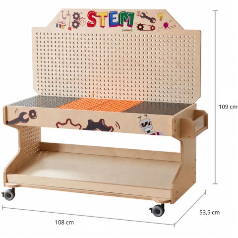 Mobilna Edukacyjna Stacja Aktywności STEM dla dzieci + Akcesoria MASTERKIDZ