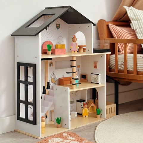 Drewniana Rezydencja z Akcesoriami Domek dla lalek TOOKY TOY