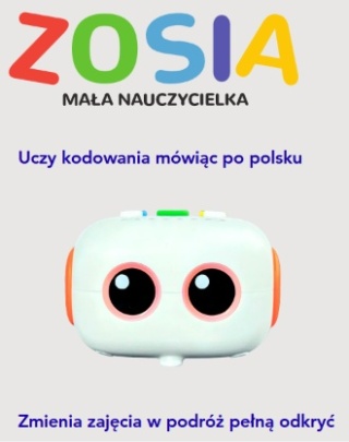 Edukacyjny interaktywny Robot do nauki dla dzieci ZOSIA | Szkoła Przedszkole
