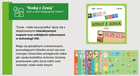 Edukacyjny interaktywny Robot do nauki dla dzieci ZOSIA | Szkoła Przedszkole