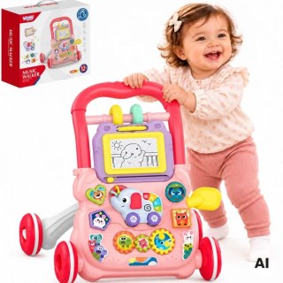 WOOPIE BABY Interaktywny Chodzik Pchacz Muzyczny + Znikopis