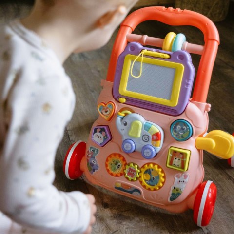 WOOPIE BABY Interaktywny Chodzik Pchacz Muzyczny + Znikopis