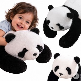Panda Terapeutyczna Obciążeniowa Pluszak Maskotka dla dzieci 1kg