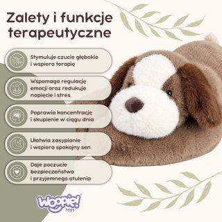 WOOPIE Piesek Miś Obciążeniowy Pluszak Sensoryczny 1,5kg