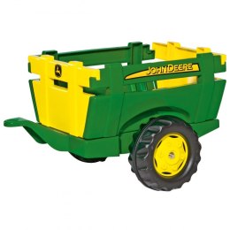 Rolly Toys rollyTrailer Przyczepa Farm JOHN DEERE Otwierane Burty Rolly Toys