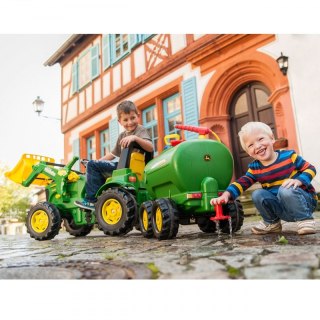 Przyczepa cysterna John Deere dwuosiowa + pompka Rolly Toys rollyTrailer